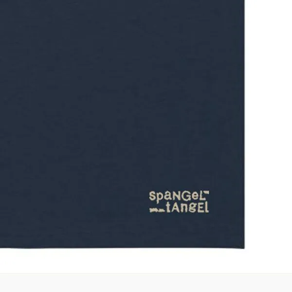 Spangeltangel Spangeltangel T-Shirt bedruckt, Kaffee Addict, Siebdruck, Herren, Bio-Baumwolle, Navy, – Produktbild 4 von 4