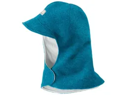 Pickapooh Pickapooh Baby und Kindermütze "Otto" Bio Schurwolle petrol Gr.48 – Produktbild 1 von 1