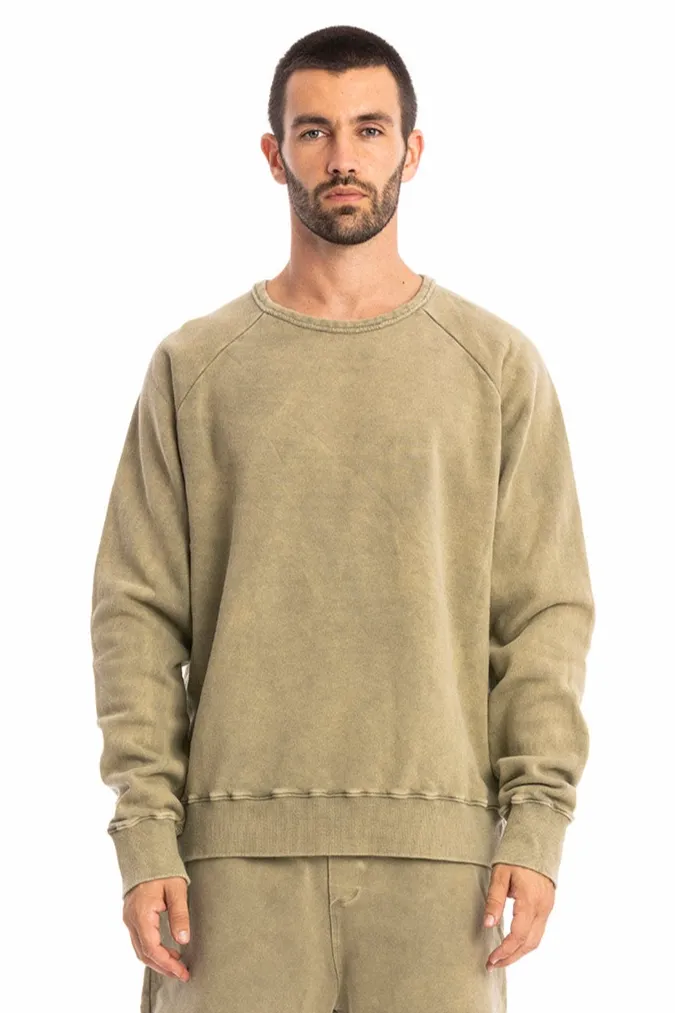 RAVENS VIEW IBIZA RAVENS VIEW IBIZA Herren vegan Sweatshirt Roc Ivy Grün, Olivgrün, – Produktbild 2 von 2