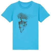 Life Tree Life-Tree Shirt aus Biobaumwolle Fairwear für Kids "Maple Island" in verschiedenen Farben, Bright blue, – Produktbild 1 von 1