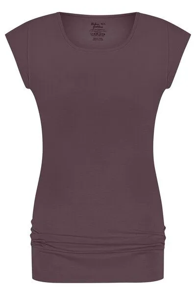Urban Goddess Urban Goddess Lockeres Asana-Yoga-Shirt, Berry (lila), – Produktbild 4 von 4