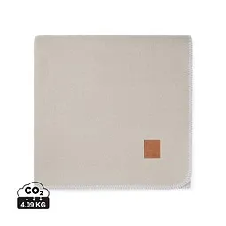 Vinga VINGA Moulton Decke aus GRS rPET, beige, feather grey, Beige, – Produktbild 1 von 1