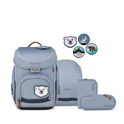 Ergobag Ergobag cubo NORDIC HORIZON Edition Schulranzen, 5-teiliges Set, FährtenlesBär – Produktbild 1 von 1