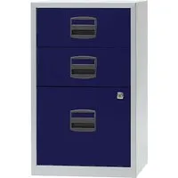 BISLEY Home Bisley Home Container, 1 HR + 2 Schübe grau/blau – Produktbild 1 von 1