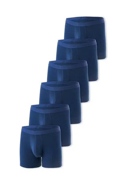 ORGANICATION ORGANICATION BRUNNO | Boxer Brief aus Bio-Baumwolle und TENCEL Modal im 6er-Pack, Navy, – Produktbild 1 von 4