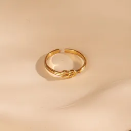 ELEKTROPULLI Größenverstellbarer Knot Ring ca. Ø 17 - 19mm von Elektropulli – Produktbild 1 von 1
