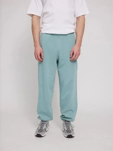Mazine Mazine Genderless Sweatpants Natural Dye - aus Bio-Baumwolle, Turquoise (blau), – Produktbild 2 von 3