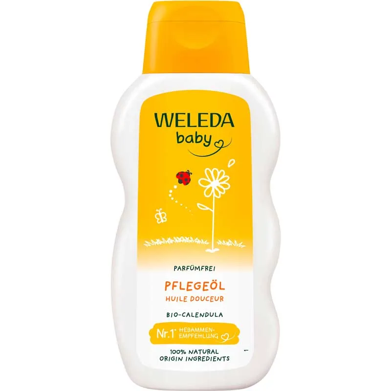 Weleda Weleda Baby Pflegeöl Calendula Parfümfrei 200 ml Öl – Produktbild 1 von 1