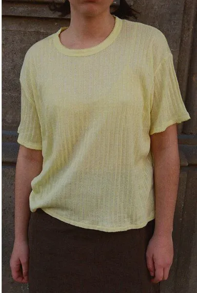 Nénés Nénés T-Shirt Emilie, Gelb, – Produktbild 1 von 4
