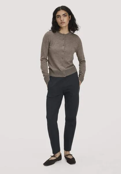 hessnatur hessnatur Jersey-Hose aus Bio-Baumwolle, Schwarz, – Produktbild 3 von 5