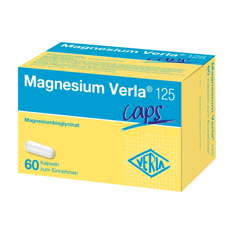 Magnesium-Verla Magnesium-Verla 125 caps – Produktbild 2 von 2