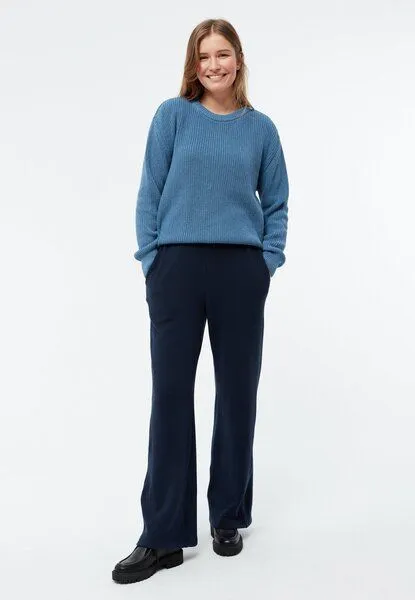 Givn Berlin Givn Berlin Strickpullover GBARIA loose Fit aus Bio-Baumwolle, Cloudy blue, – Produktbild 2 von 4