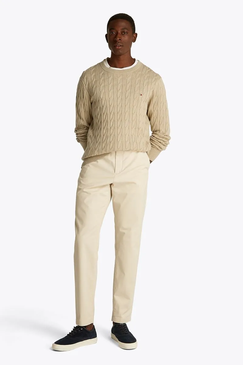 Tommy Hilfiger Tommy Hilfiger Pullover Cable Beige - Größe M, Beige, – Produktbild 2 von 5