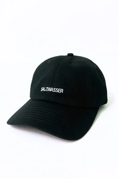 SALZWASSER SALZWASSER Cap (Unisex) aus 100% Bio-Baumwolle, Schwarz, – Produktbild 1 von 2
