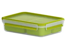 EMSA EMSA Snackbox "Clip & Go" mit 3 Einsätzen – Produktbild 1 von 1