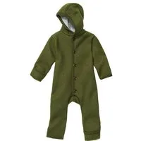 Disana Disana Baby Walk Overall Schurwolle kbT-Merinowolle, Olive, – Produktbild 1 von 1
