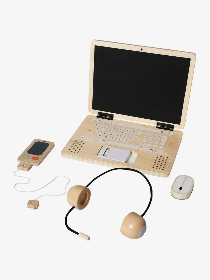 Vertbaudet Vertbaudet Homeoffice-Set, Mehrfarbig, – Produktbild 2 von 3