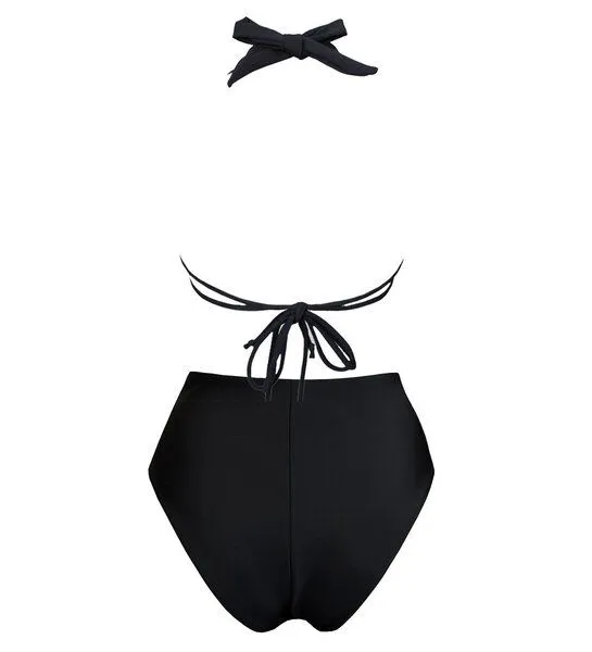 Anekdot Anekdot Bikini Set Versatile Top + Skyline High Slip, Schwarz, – Produktbild 2 von 2