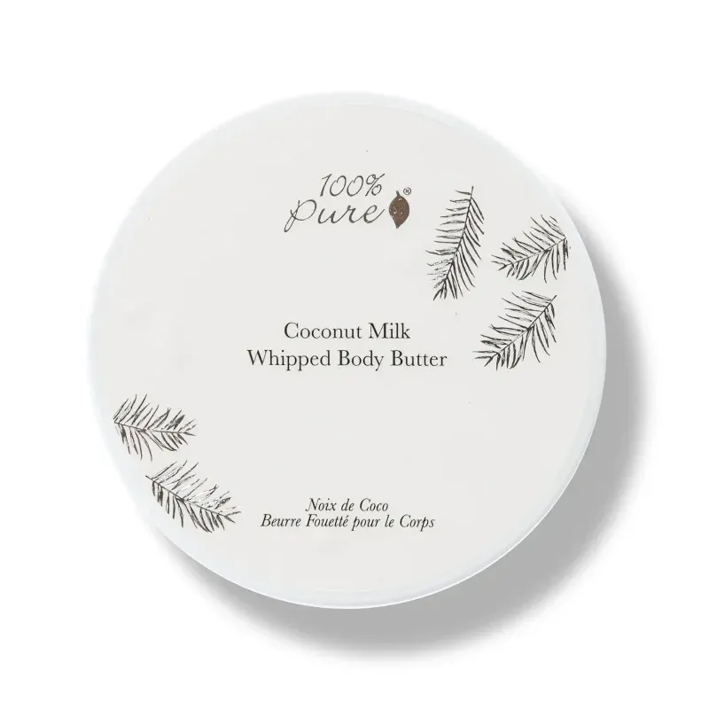 100% PURE® - Purity Cosmetics Coconut Milk Whipped Body Butter - Körperbutter – Produktbild 1 von 1