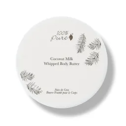 100% PURE® - Purity Cosmetics Coconut Milk Whipped Body Butter - Körperbutter – Produktbild 1 von 1