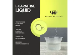Mammut Nutrition Mammut Nutrition L-Carnitine Liquid - Limette - 1000 ml Flasche Flüssigkeit – Produktbild 1 von 1