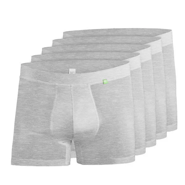 kleiderhelden kleiderhelden BeatBux 5er Pack Unterhose, 5x grau, – Produktbild 1 von 4
