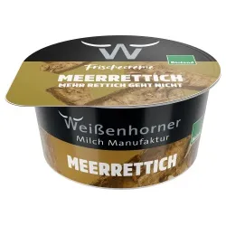 Wei enhorner Milch Manufaktur Wei enhorner Milch Manufaktur Frischcreme mit Meerrettich – Produktbild 1 von 1