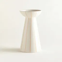 onomao onomao Handgemalte Vase 'Duarte' aus Steinzeug – Produktbild 1 von 1