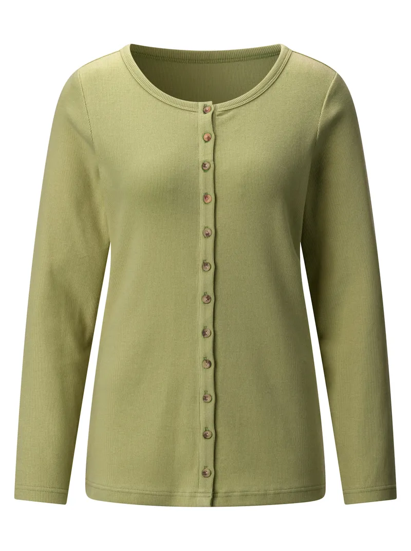 Witt Rippshirt schilf, Schilf, – Produktbild 2 von 2