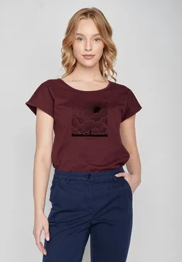 GreenBomb GREENBOMB Nature Buddies Cool - Sportliches T-Shirt aus Bio-Baumwolle / hochwertiger Print / GOTS / Fair & Vegan – Produktbild 1 von 1