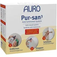 Auro AURO Pur-san3 Anti-Schimmel-Set Nr. 414, 3 Komponenten Box – Produktbild 1 von 1