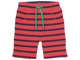 Frugi Frugi Baby und Kinder Bermuda rot-blau-geringelt Gr.2 (3-6 Monate) – Produktbild 1 von 1