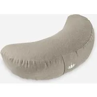 Lotuscrafts Lotuscrafts Yogakissen Halbmond Shanti - Halbmondkissen - GOTS Zertifiziert, Light taupe, – Produktbild 1 von 1