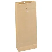 250 Recycling-Musterbeutel 100 x 245 x 40 mm mit Klotzboden 120 g/m² – Produktbild 1 von 1