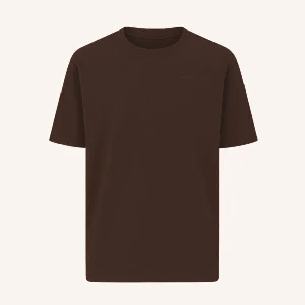 NORDLICHT NORDLICHT Herren Heavy T-Shirt Jarne aus 100% Baumwolle, Braun, – Produktbild 1 von 2