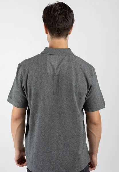 TORLAND TORLAND Herren Poloshirt PREPSTER, Grau (black heather mid grey), – Produktbild 2 von 4