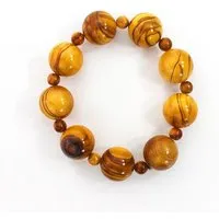 Mitienda Shop Mitienda Shop Armband aus Holz Perlen - Holzschmuck – Produktbild 1 von 1