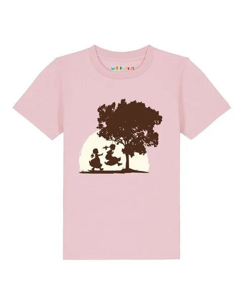 watabout.kids watabout.kids T-Shirt Kinder Schaukeln, Cotton pink, – Produktbild 1 von 2