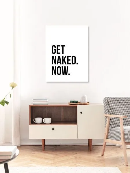 Photocircle Photocircle Poster / Leinwandbild - Get Naked No7 – Produktbild 3 von 4