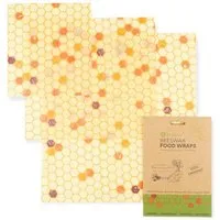 Beewise Beewise Bienenwachstücher 3er Set aus 100% BIO-Baumwolle – Produktbild 1 von 1