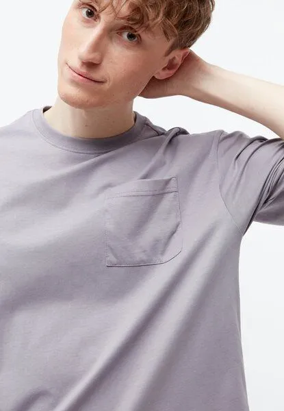 Givn Berlin Givn Berlin T-Shirt GBEVAN oversize aus Bio-Baumwolle, Lilac grey, – Produktbild 3 von 3