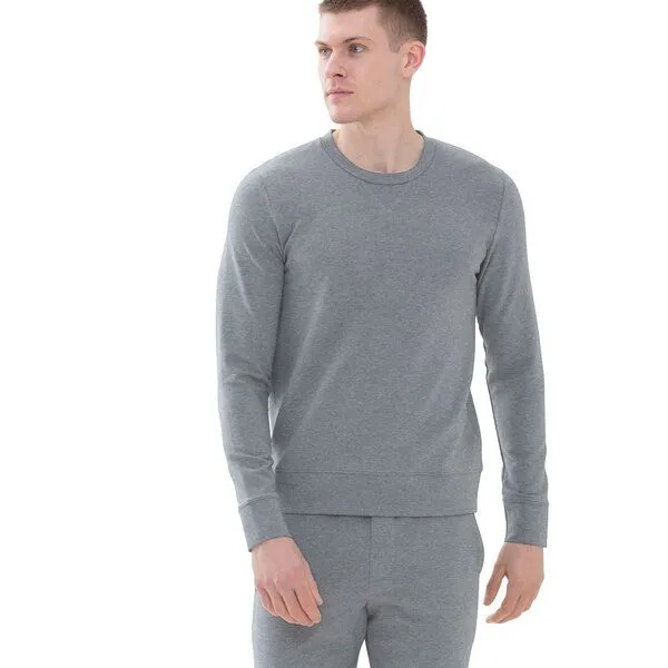 mey Mey Herren Sweatshirt aus Lyocell "Enjoy", Grau, – Produktbild 2 von 3