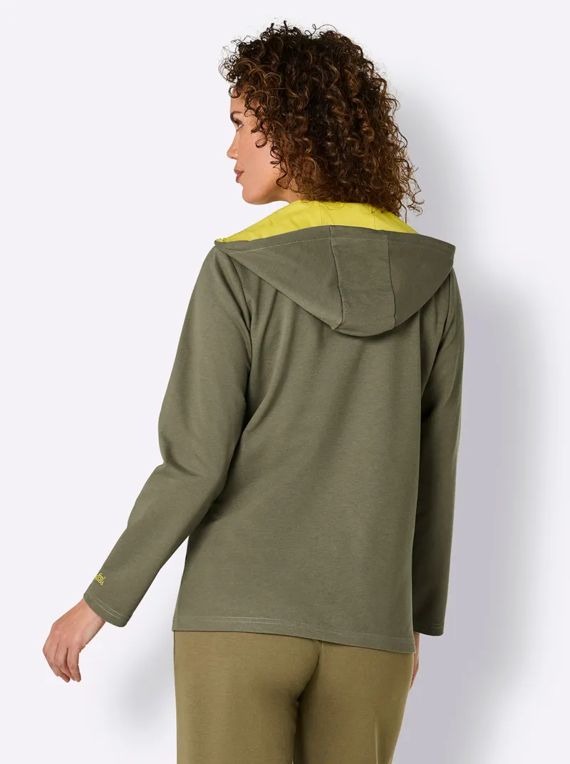 feel good Jacke khaki, Khaki, – Produktbild 2 von 2