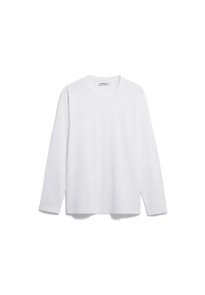 ARMEDANGELS ARMEDANGELS JAAMES Herren Longsleeve aus 100% Bio-Baumwolle, White, – Produktbild 5 von 5