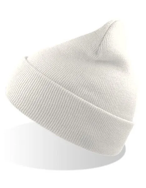 Atlantis Headwear Atlantis Headwear Atlantis Mütze mit Bund in 35 Farben erhältlich, Weiss, – Produktbild 1 von 2
