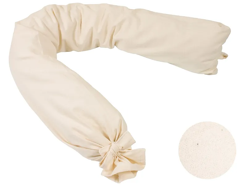 HANS NATUR Stillkissenbezug Biber natur (160 cm) Baumwolle (kbT) – Produktbild 1 von 2