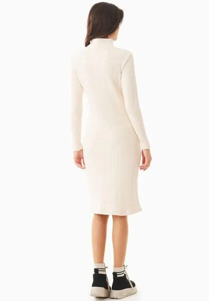 ORGANICATION ORGANICATION Kleid aus Bio-Baumwolle, Ecru, – Produktbild 4 von 4