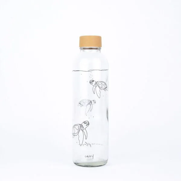 Carry Bottles Carry Bottles Glastrinkflasche 0.7l, Go with the flow, – Produktbild 1 von 4