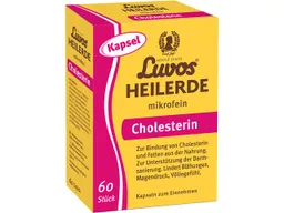 Luvos Luvos Heilerde-Cholesterin-Kapseln, mikrofein, 60 Stk. – Produktbild 1 von 1