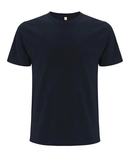 Earth Positive Earth Positive Unisex T-Shirt aus reiner Bio Baumwolle, Navy blau, – Produktbild 1 von 2
